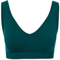 Seamless-Sport-Bustier, smaragdgrün von Tchibo