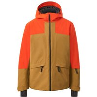 Skijacke, orange/braun Skijacke, orange/braun von Tchibo