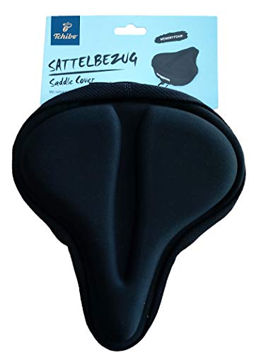 Tchibo Gel Sattelbezug Bezug für Fahrradsattel schwarz von Tchibo