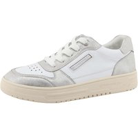 Tom Tailor Sneaker, PU silber-weiß Tom Tailor Sneaker, PU silber-weiß von Tchibo