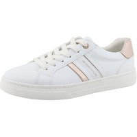Tom Tailor Sneaker, PU weiß-gold Tom Tailor Sneaker, PU weiß-gold von Tchibo