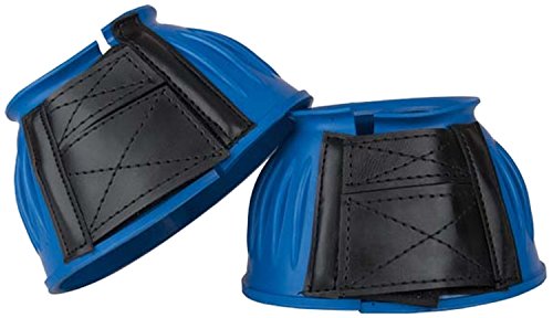 TdeT Hufglocke für Pferde, mit Klettverschluss, aus Gummi, blau, XL TdeT Hufglocke für Pferde, mit Klettverschluss, aus Gummi, blau, XL von TdeT