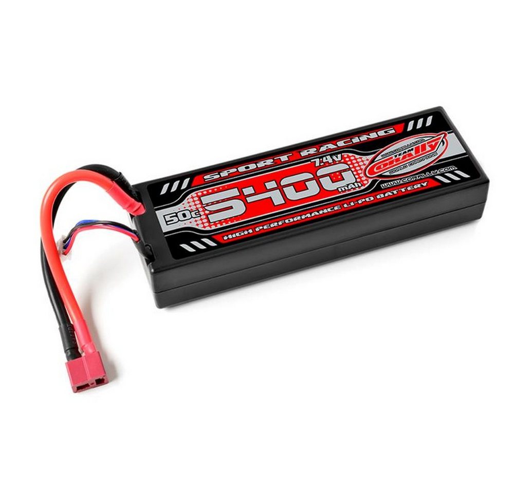 Team Corally Modellbausatz Sport Racing 60C 5500Mah 2S 7,4V T-Plug Hard Case von Team Corally