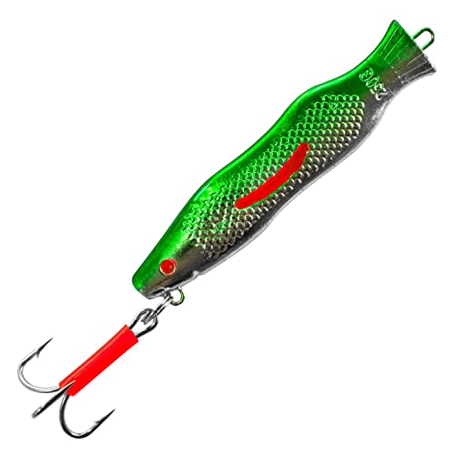 Team Deep Sea Dorsch Jigger 250g - Grün/Chrom - 1 Stück | Pilker Team Deep Sea Dorsch Jigger 250g - Grün/Chrom - 1 Stück | Pilker von Team Deep Sea
