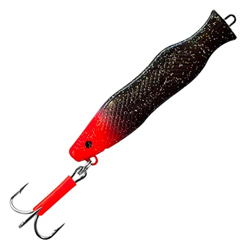 Team Deep Sea Dorsch Jigger 400g - Black Glitter Body - 1 Stück | Pilker Team Deep Sea Dorsch Jigger 400g - Black Glitter Body - 1 Stück | Pilker von Team Deep Sea