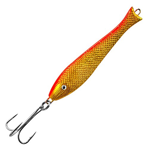 Team Deep Sea Ostsee Killer Pilker 125g orange/gelb/Gold von Team Deep Sea