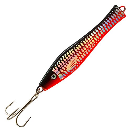 Team Deep Sea Spitzkopf Holograph Pilker 50g rot/schwarz Team Deep Sea Spitzkopf Holograph Pilker 50g rot/schwarz von Team Deep Sea