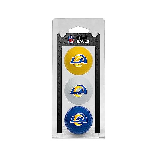 NFL 3 Golfbälle, 3er-Pack, Damen Kinder Herren Unisex, 32505, St. Louis Rams, Einheitsgröße NFL 3 Golfbälle, 3er-Pack, Damen Kinder Herren Unisex, 32505, St. Louis Rams, Einheitsgröße von Team Golf