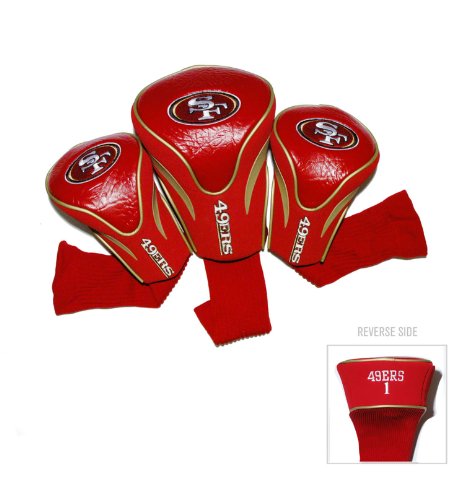 Team Golf Herren,Unisex-Erwachsene, Damen 3 Stück Kontur-Kopfabdeckungen, Teamfarbe, Einheitsgröße Team Golf Herren,Unisex-Erwachsene, Damen 3 Stück Kontur-Kopfabdeckungen, Teamfarbe, Einheitsgröße von Team Golf