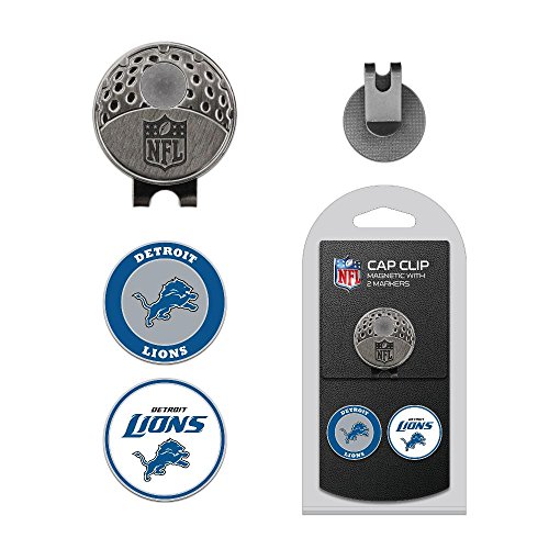 Team Golf Herren,Unisex-Erwachsene, Damen 30947 Detroit Lions Cap Clip mit 2 Golfballmarkern, Verschiedene Teamfarben, Einheitsgröße Team Golf Herren,Unisex-Erwachsene, Damen 30947 Detroit Lions Cap Clip mit 2 Golfballmarkern, Verschiedene Teamfarben, Einheitsgröße von Team Golf
