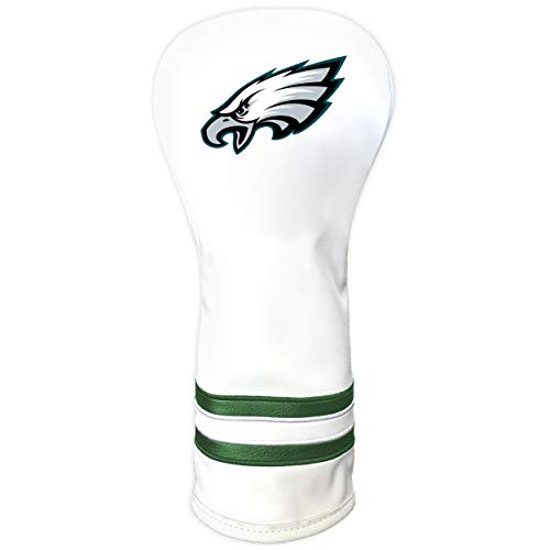 Team Golf NFL Philadelphia Eagles Schlägerhaube, weiß, Vintage-Stil, Fairway-Golfschlägerhaube, passgenaues Design, Retro-Design und hervorragende Qualität Team Golf NFL Philadelphia Eagles Schlägerhaube, weiß, Vintage-Stil, Fairway-Golfschlägerhaube, passgenaues Design, Retro-Design und hervorragende Qualität von Team Golf