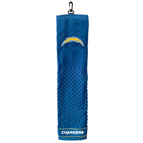 Team Golf NFL San Diego Chargers Besticktes Golf-Handtuch, Besticktes Golf-Handtuch, Kariertes Scrubber-Design, gesticktes Logo Team Golf NFL San Diego Chargers Besticktes Golf-Handtuch, Besticktes Golf-Handtuch, Kariertes Scrubber-Design, gesticktes Logo von Team Golf