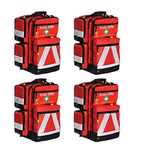 Team Impuls Notfallrucksack Medicus 4 STK. - PRO -M- LEER aus Nylon mit Vier Außentaschen Team Impuls Notfallrucksack Medicus 4 STK. - PRO -M- LEER aus Nylon mit Vier Außentaschen von Team Impuls