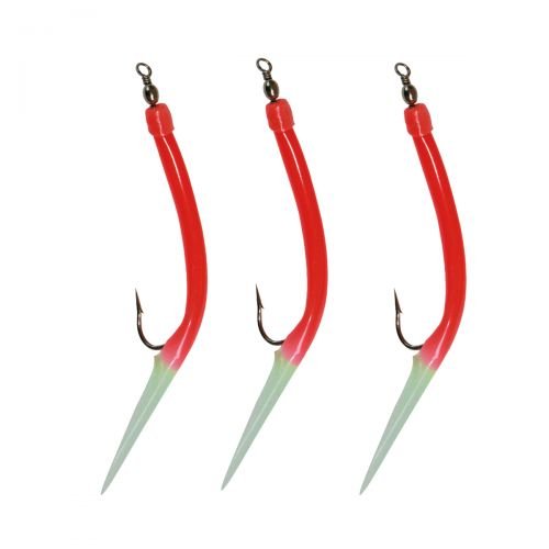 Team Norway Gummi Makk Jap. Rot/Lumin. Size 6/0 Team Norway Gummi Makk Jap. Rot/Lumin. Size 6/0 von Team Norway