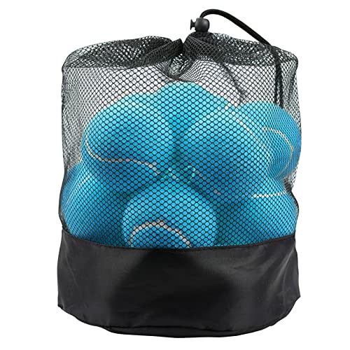 Tebery 20 Stück Tennisbälle, Tennisballmit Netz-Tragetasche, für Training, Spiele, Tennis-Unterricht, Blau Tebery 20 Stück Tennisbälle, Tennisballmit Netz-Tragetasche, für Training, Spiele, Tennis-Unterricht, Blau von Tebery