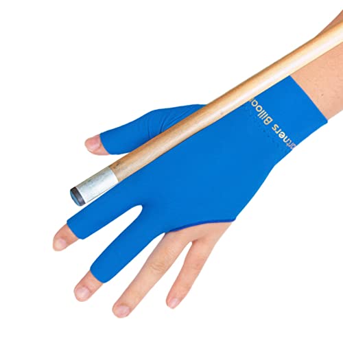 Tebinzi Billard-Handschuhe, linke Hand, 3 Finger, rutschfest, hohe Elastizität, universeller Billard-Queue, Sporthandschuh für Damen und Herren von Tebinzi