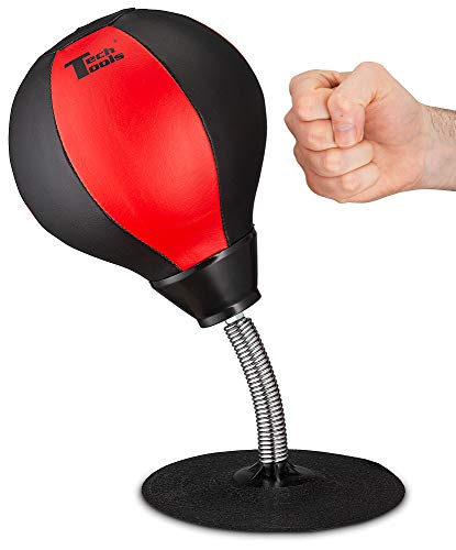 Tech Tools Stress Buster Desktop-Boxsack – saugt Sich an Ihrem Schreibtisch, robuster Stressabbauball, lustiges Büro-Geschenk mit weißem Elefant, Geschenk für Chef oder Kollegen, Männer und Frauen Tech Tools Stress Buster Desktop-Boxsack – saugt Sich an Ihrem Schreibtisch, robuster Stressabbauball, lustiges Büro-Geschenk mit weißem Elefant, Geschenk für Chef oder Kollegen, Männer und Frauen von Tech Tools