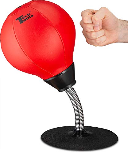 Tech Tools Stress Buster Schreibtisch-Boxsack – passt an Ihren Schreibtisch, robuster Stressabbauball, lustiges Bürogeschenk für Chef oder Kollegen, Männer und Frauen Tech Tools Stress Buster Schreibtisch-Boxsack – passt an Ihren Schreibtisch, robuster Stressabbauball, lustiges Bürogeschenk für Chef oder Kollegen, Männer und Frauen von Tech Tools