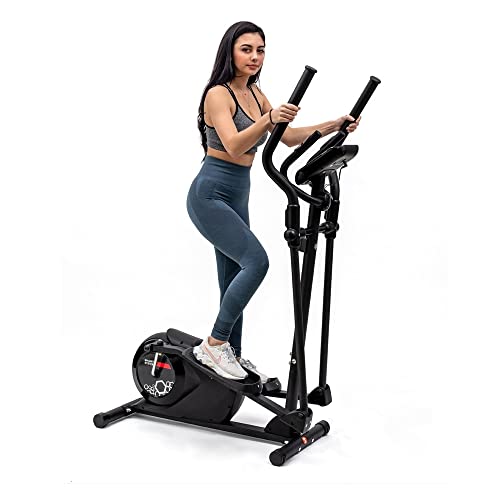 TechFit E300 Cross Trainer, Ellipsentrainer für zu Hause, Gewichtsverlust Maschine für Cardio- und Fitnessübungen, Magnetische Widerstandsvorrichtung geeignet für Innenräume 120 x 58 x 155 cm TechFit E300 Cross Trainer, Ellipsentrainer für zu Hause, Gewichtsverlust Maschine für Cardio- und Fitnessübungen, Magnetische Widerstandsvorrichtung geeignet für Innenräume 120 x 58 x 155 cm von TechFit