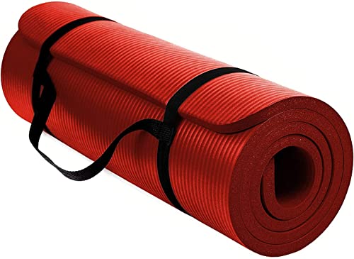 TechFit Yogamatte Rutschfest für das Fitnessstudio zu Hause - Pilates Matte für das Heimtraining, Yoga Matte Dicker für Frauen,Fitnessmatten,Campingmatte, Perfekt für Aerobic, Streckung 180X60, 10mm TechFit Yogamatte Rutschfest für das Fitnessstudio zu Hause - Pilates Matte für das Heimtraining, Yoga Matte Dicker für Frauen,Fitnessmatten,Campingmatte, Perfekt für Aerobic, Streckung 180X60, 10mm von TechFit