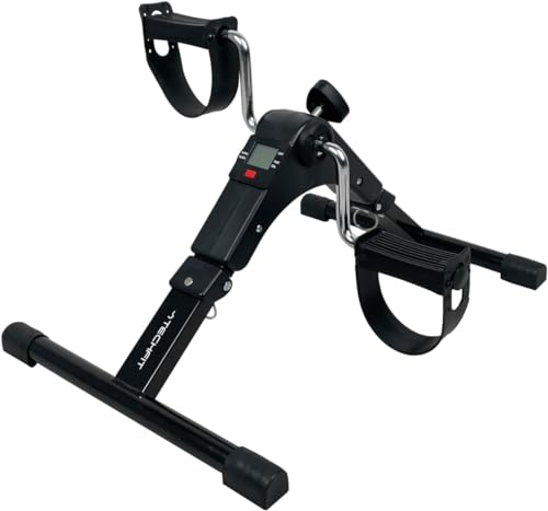 TechFit Pedal-Ausbilder, Mini-Heimtrainer für Heim und Büro, leichte Trainingsmaschine für Arme und Beine, mit LCD-Display, geeignet für Erholung und leichtes Ausbildung, Schwarz TechFit Pedal-Ausbilder, Mini-Heimtrainer für Heim und Büro, leichte Trainingsmaschine für Arme und Beine, mit LCD-Display, geeignet für Erholung und leichtes Ausbildung, Schwarz von TechFit