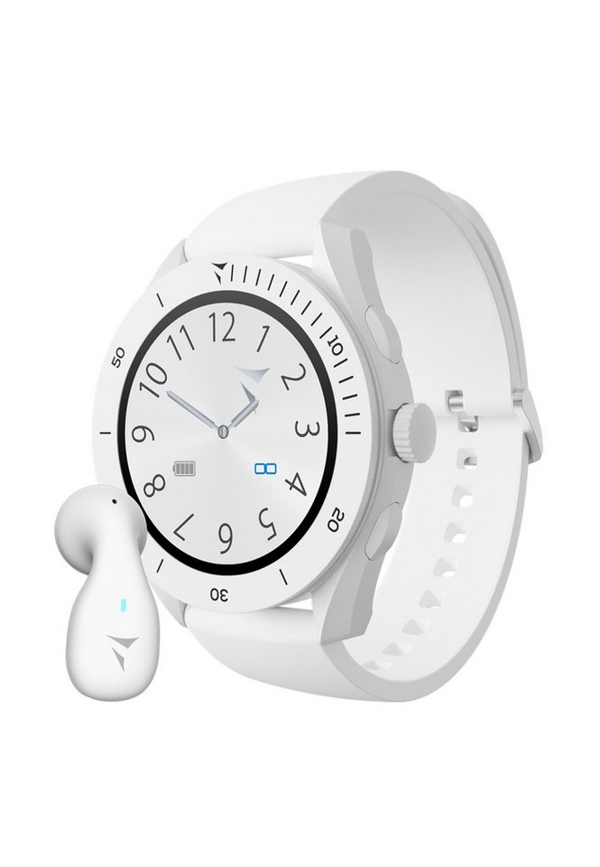 Techmade Smart Watch Young White Bundle Smartwatch (TechS) Set Techmade Smart Watch Young White Bundle Smartwatch (TechS) Set von Techmade