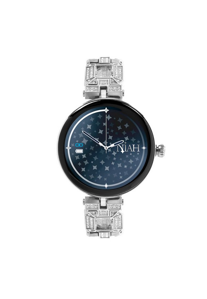 Techmade Smartwatch Lyra Grande Silber Smartwatch (TechS) Set Techmade Smartwatch Lyra Grande Silber Smartwatch (TechS) Set von Techmade