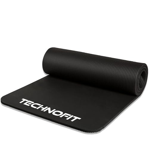 Technofit Yogamatte Yogamatte Pilates, Balancetraining rutschfest 158 x 62 x 1,5 cm, aus langlebigen Schaumstoff, mit rutschfestem Untergrund von Technofit