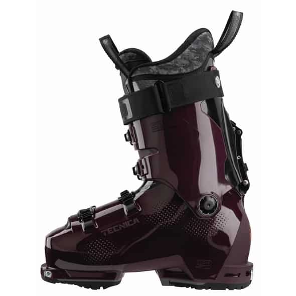 Tecnica Cochise 105 W DYN GW Damen Skischuhe (Dunkelrot 25 MP) Freeride Skischuhe von Tecnica