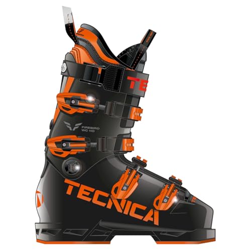 Tecnica Firebird WC 110 Herren-Skischuhe – Größe 42 1/3 – Schwarz von Tecnica