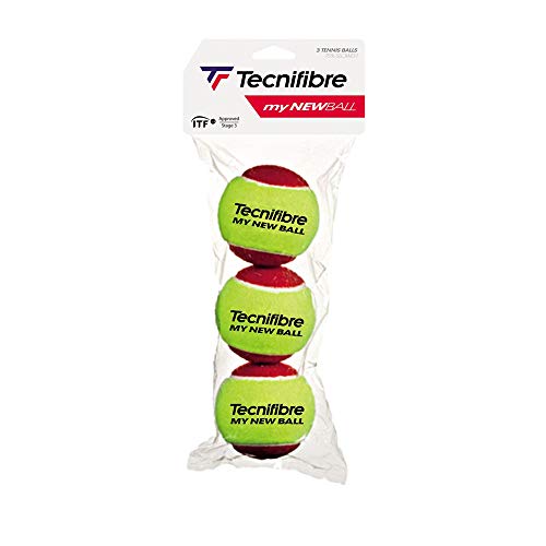 Tecnifibre - 1 Beutel mit 3 Tennisbälle My New Ball Gelb Tecnifibre - 1 Beutel mit 3 Tennisbälle My New Ball Gelb von Tecnifibre
