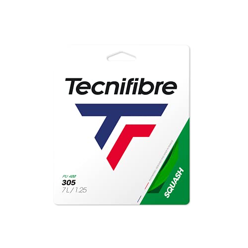 Tecnifibre 305 Squash-Seil, Unisex, Erwachsene, 1,25/12 m, Grün von Tecnifibre