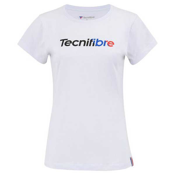 Tecnifibre Club Short Sleeve T-shirt Weiß 12-14 Years Junge von Tecnifibre