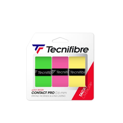 Tecnifibre 3er-Pack Mehrfarbige Contact Pro Overgrips Tecnifibre 3er-Pack Mehrfarbige Contact Pro Overgrips von Tecnifibre