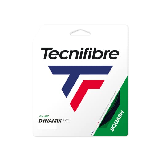 Tecnifibre Dynamix VP 1.15 Squashsaite, Schwarz, 12m von Tecnifibre