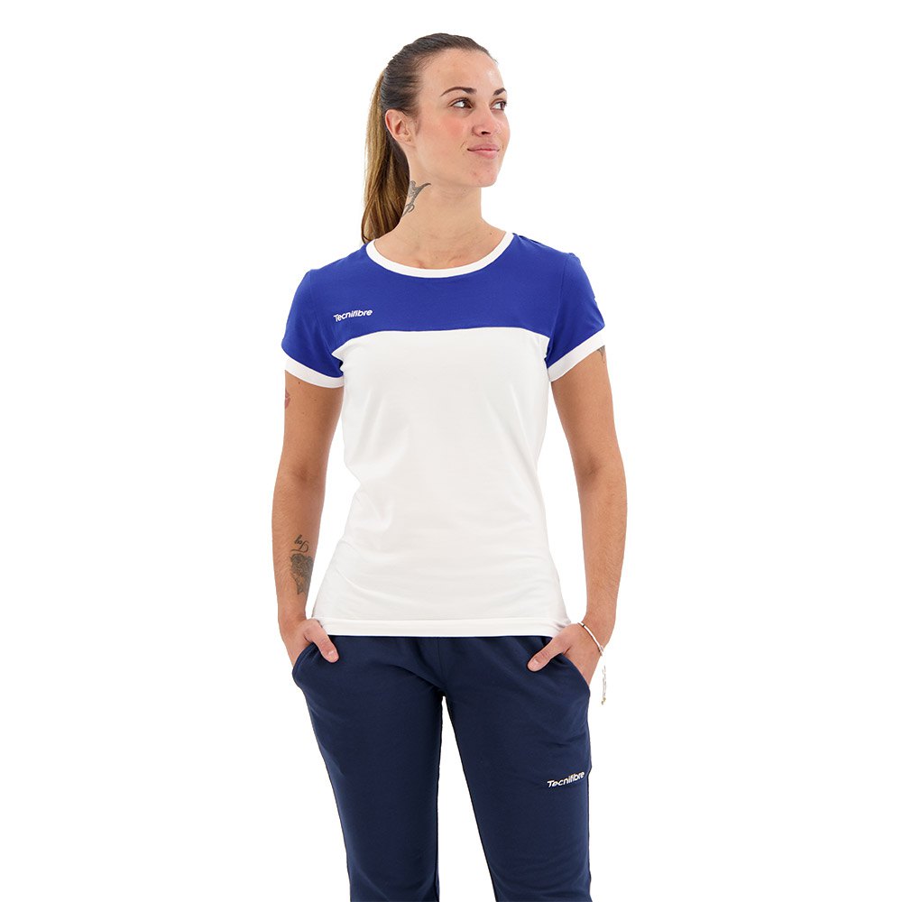 Tecnifibre F1 Stretch Short Sleeve T-shirt Weiß XS Frau von Tecnifibre