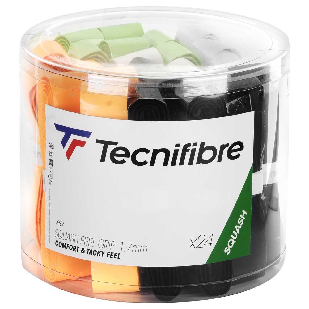 Tecnifibre Feel Pvc Of 24 Squash Grip 24 Units Mehrfarbig Tecnifibre Feel Pvc Of 24 Squash Grip 24 Units Mehrfarbig von Tecnifibre