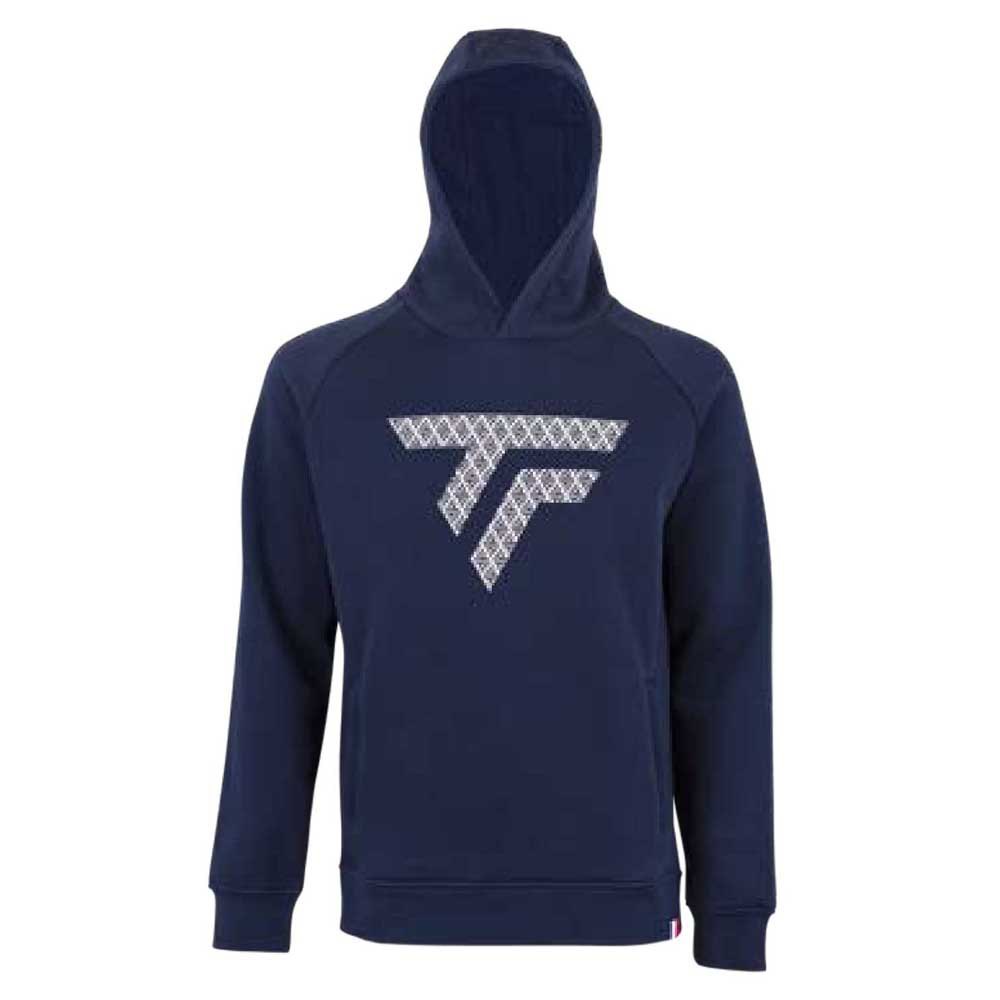 Tecnifibre Fleece Hoodie Blau L Mann von Tecnifibre