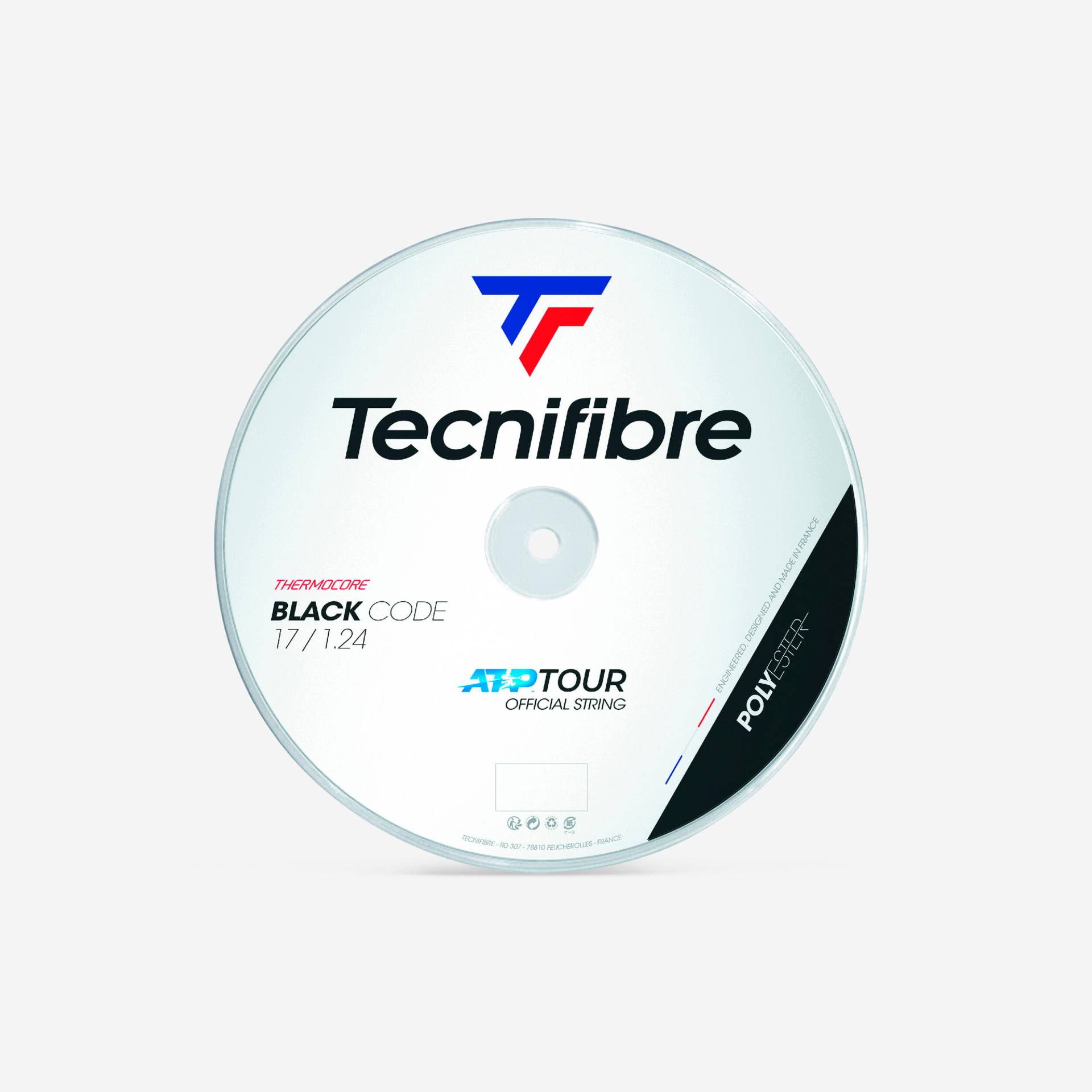 Tecnifibre Monofaser Tennissaite 1.24 mm - Black Code 200 m Rolle schwarz Tecnifibre Monofaser Tennissaite 1.24 mm - Black Code 200 m Rolle schwarz von Tecnifibre