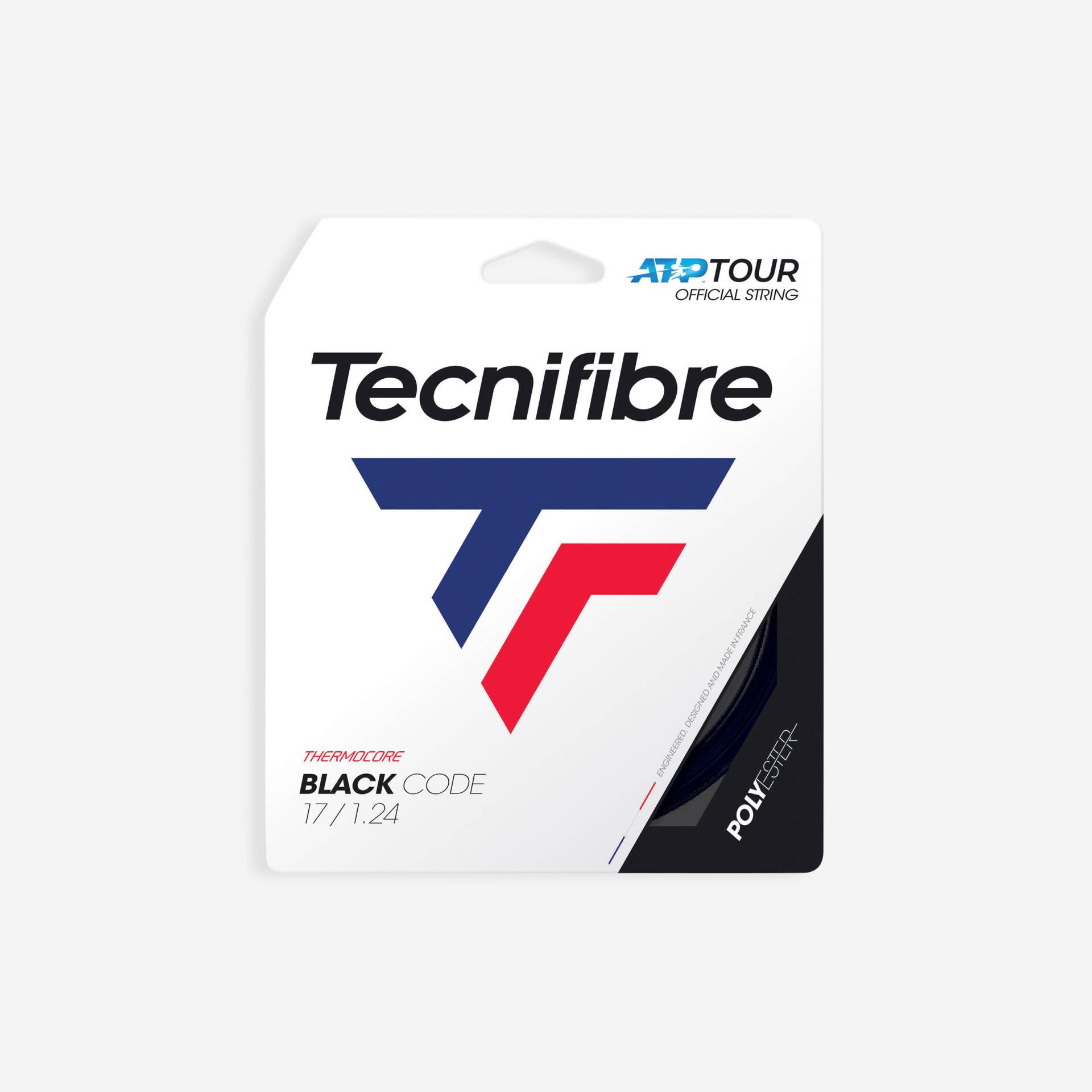 Tecnifibre Monofaser Tennissaite 1.24 mm - Black Code schwarz Tecnifibre Monofaser Tennissaite 1.24 mm - Black Code schwarz von Tecnifibre