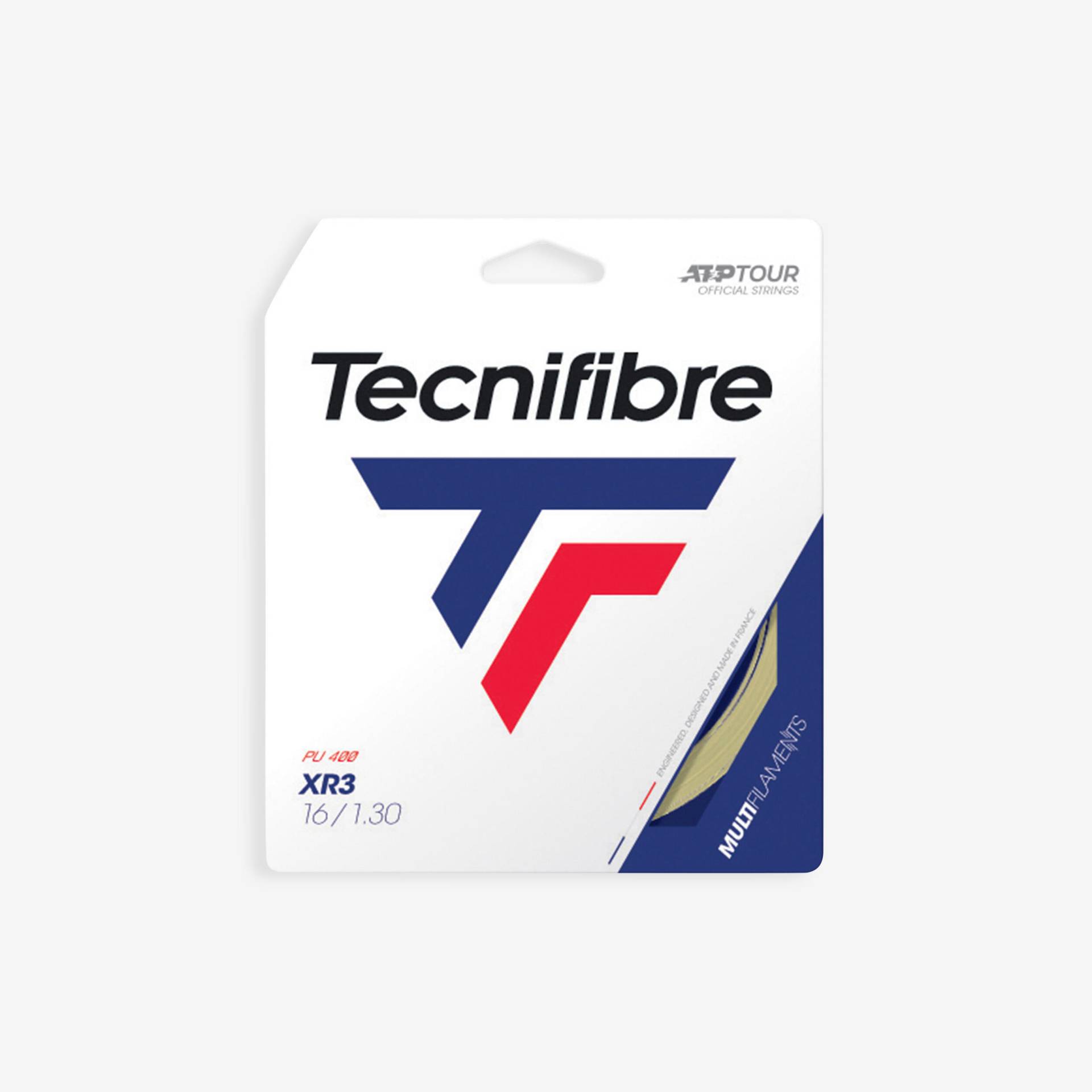 Tecnifibre Monofaser Tennissaite 1.30 mm - XR3 beige Tecnifibre Monofaser Tennissaite 1.30 mm - XR3 beige von Tecnifibre