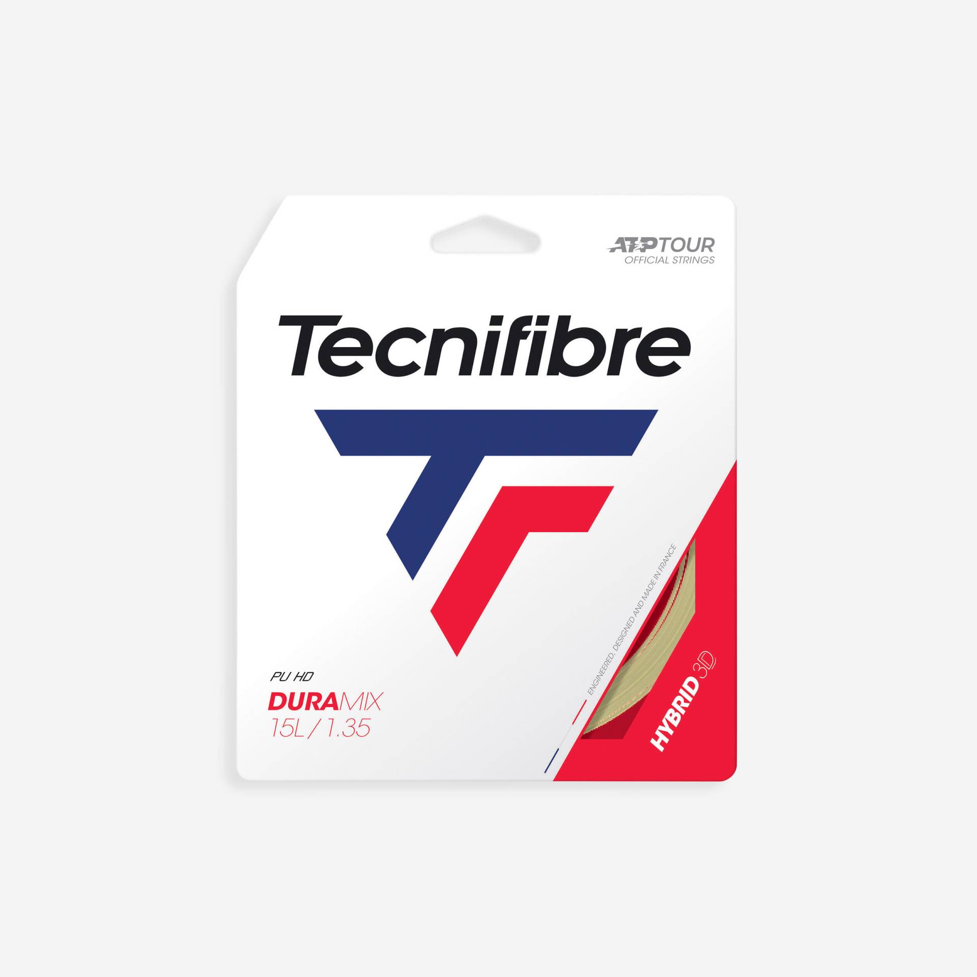 Tecnifibre Multifaser Tennissaite 1.35 mm - Duramix hellgelb Tecnifibre Multifaser Tennissaite 1.35 mm - Duramix hellgelb von Tecnifibre