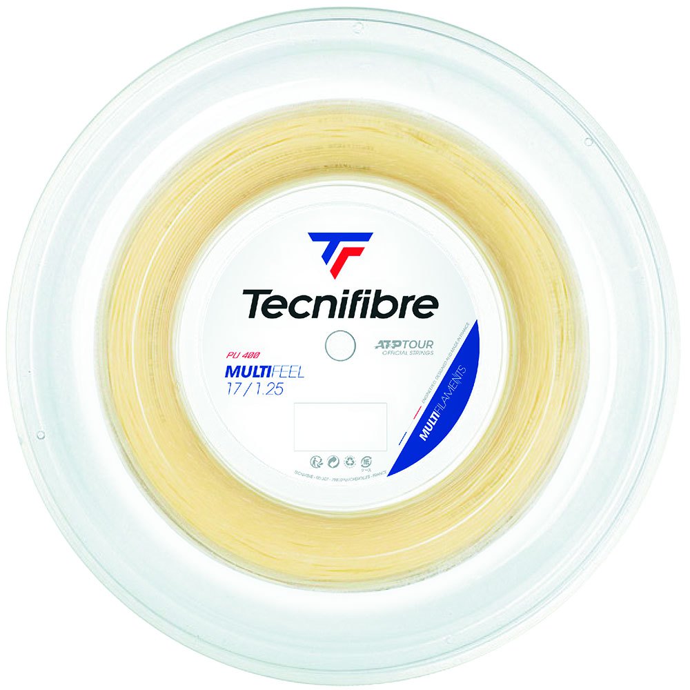 Tecnifibre Multifeel 200 M Tennis Reel String Gelb 1.30 mm von Tecnifibre