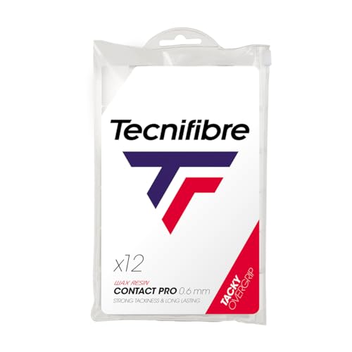 Tecnifibre Overgrip Pro Contact ATP 12er, Weiß, 0126220139200000 von Tecnifibre