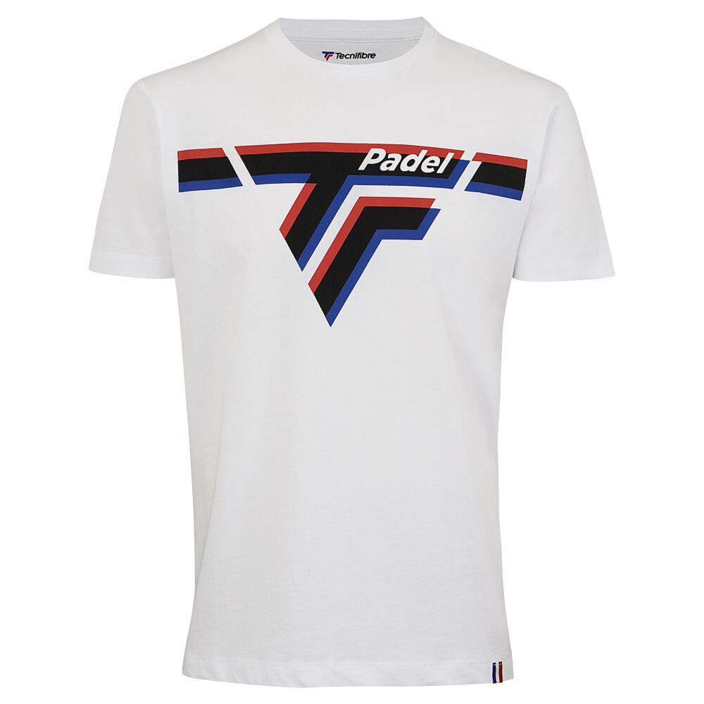 Tecnifibre Padel Short Sleeve T-shirt Weiß XL Mann von Tecnifibre