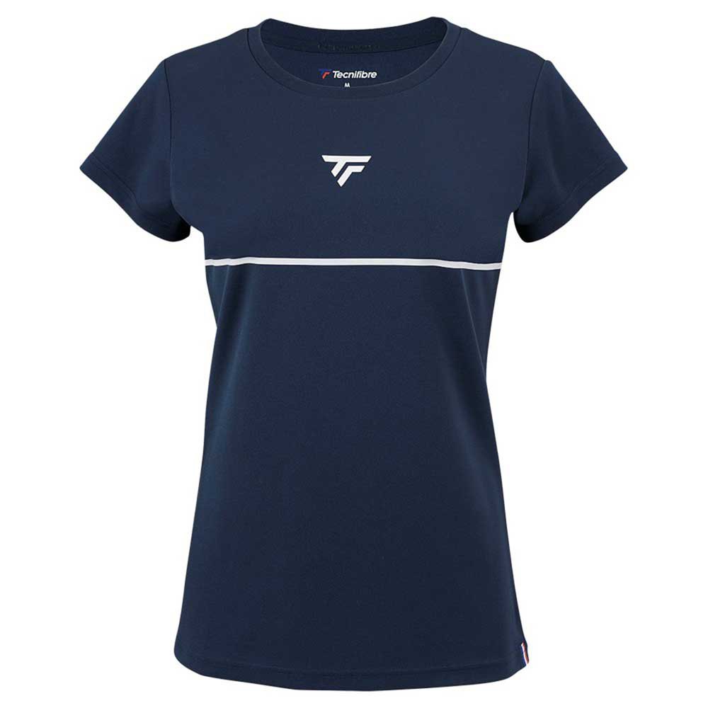 Tecnifibre Perf Short Sleeve T-shirt Blau M Frau von Tecnifibre