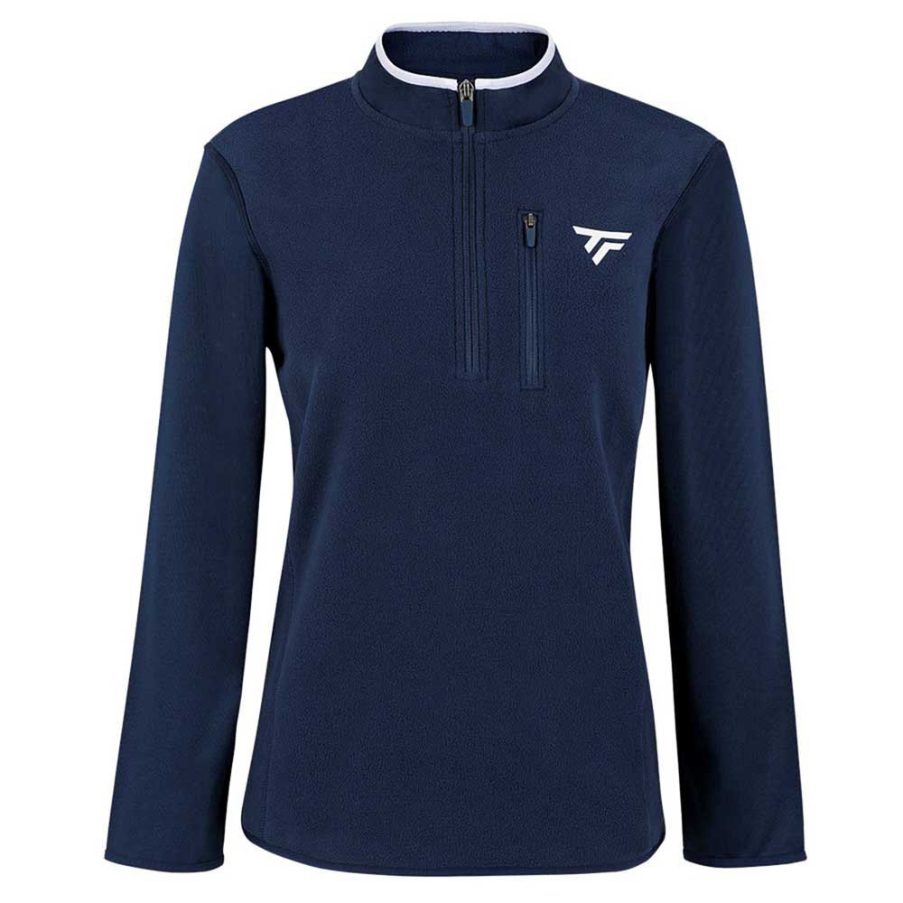 Tecnifibre Polar Half Zip Sweatshirt Blau L Frau von Tecnifibre