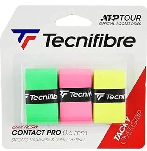 Tecnifibre Pro Kontakt Overgrip x3 Tricolour Tecnifibre Pro Kontakt Overgrip x3 Tricolour von Tecnifibre