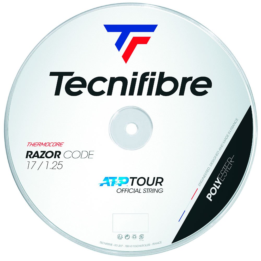 Tecnifibre Razor Code 200 M Tennis Reel String Blau 1.25 mm von Tecnifibre