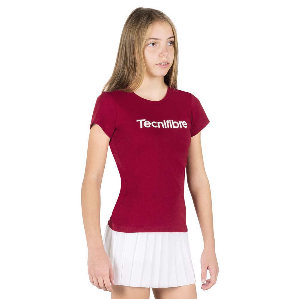 Tecnifibre Team Cotton Short Sleeve T-shirt Rot 10-12 Years Junge von Tecnifibre